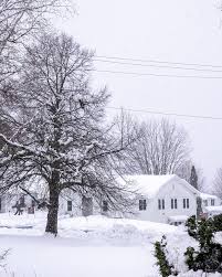 Snow At Kents Hill